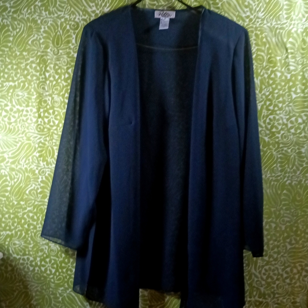 Navy Blue Shawl